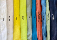 Linen Jacket With Frill Detail