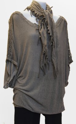 Lace Trim Top