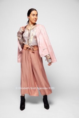 Luxe Silk Shirt With Button Detail