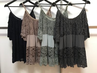 Off Shoulder Lace Top