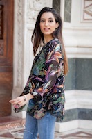 Silk/Viscose/Cotton